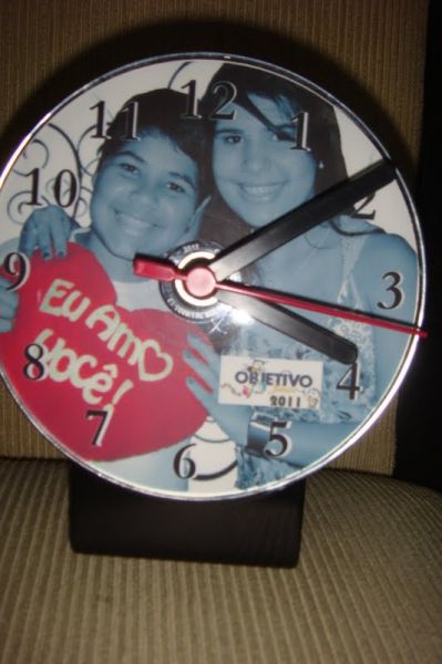 Relógio de CD