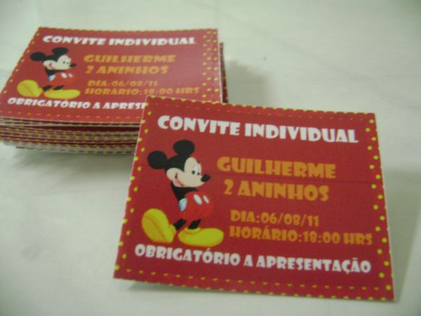 Convite individual