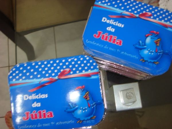 Marmitinha personalizada